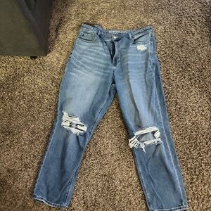 American Eagle Curvy Mom Jean size 18